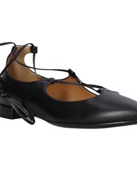 Čierne balerínky Grace Shoes