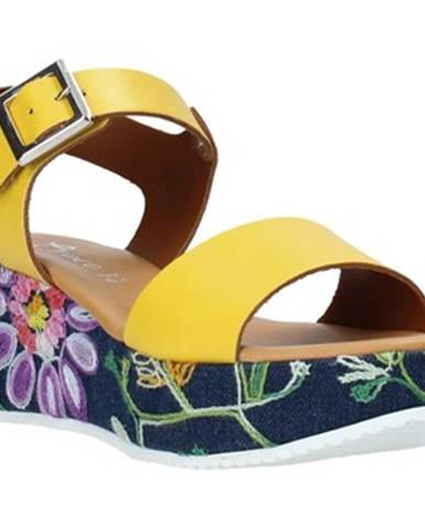 Žlté sandále Grace Shoes