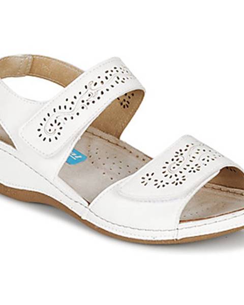 Biele sandále Damart