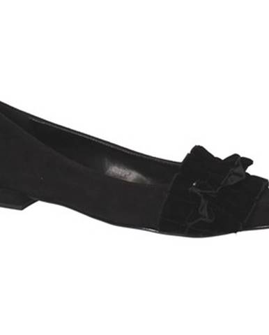 Čierne balerínky Grace Shoes