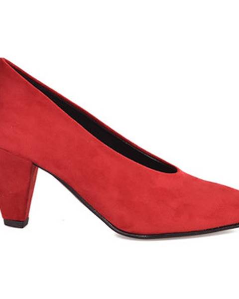 Červené lodičky Grace Shoes