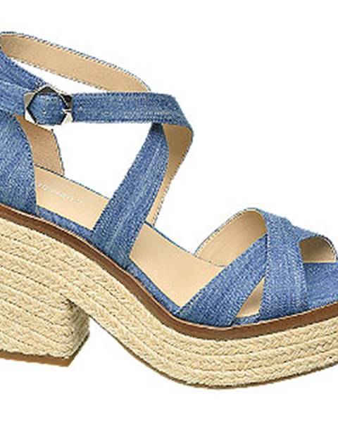 Modré sandále Graceland