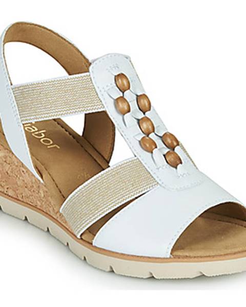 Biele sandále Gabor