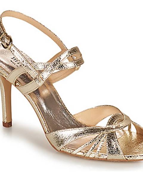 Zlaté sandále Minelli
