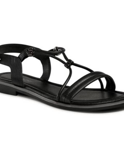 Čierne sandále Lasocki