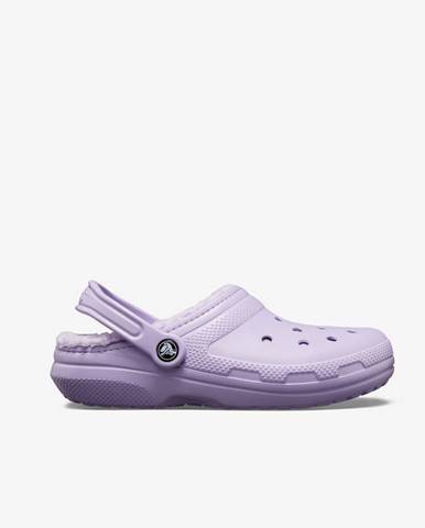 Svetlofialové papuče Crocs
