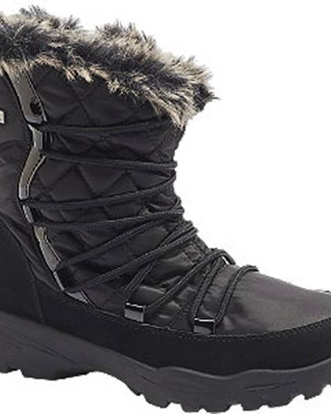 Čierna zimná obuv Cortina