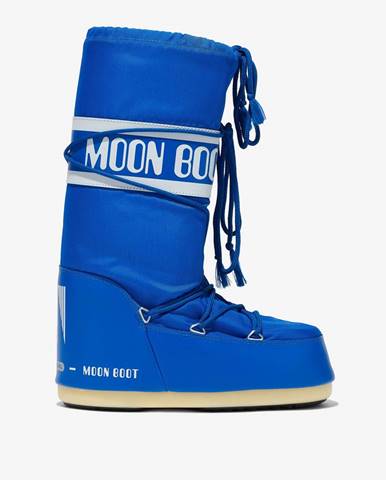 Modrá zimná obuv Moon Boot