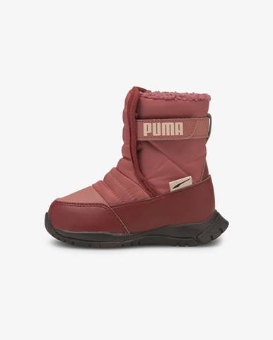 Červená zimná obuv Puma