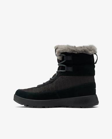 Čierna zimná obuv Columbia