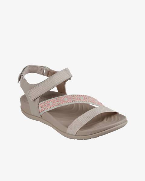 Béžové sandále Skechers