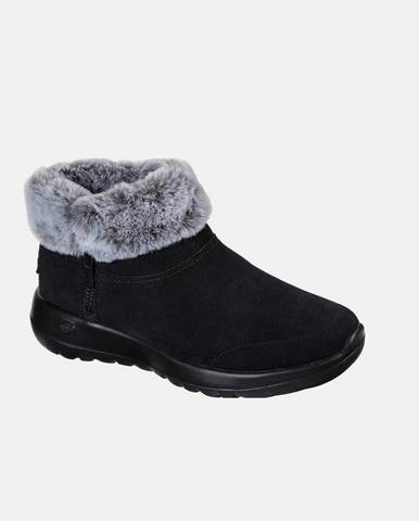 Čierna zimná obuv Skechers