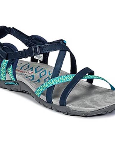 Modré športové sandále Merrell