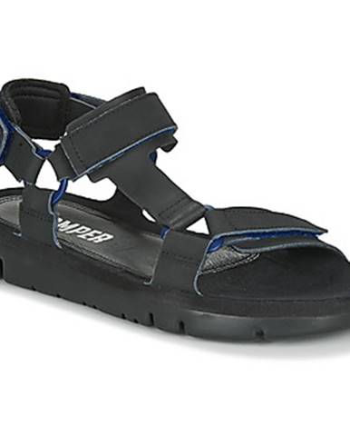 Čierne sandále Camper