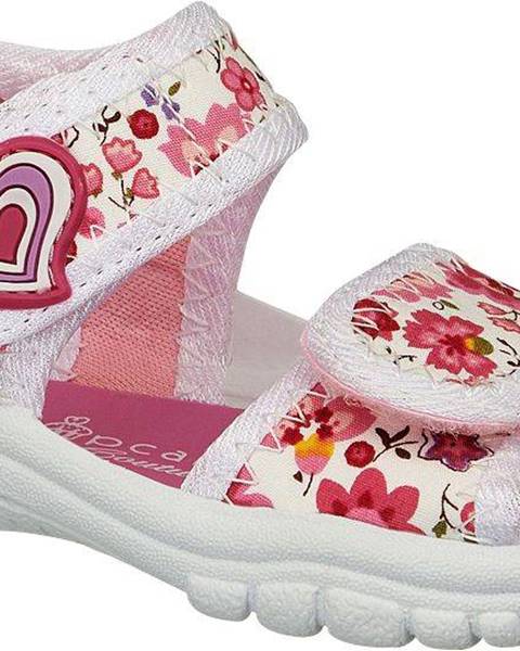 Fuksiové sandále Cupcake Couture