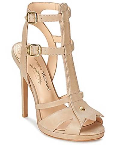 Béžové sandále Vivienne Westwood
