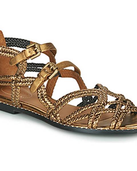 Zlaté sandále See by Chloé