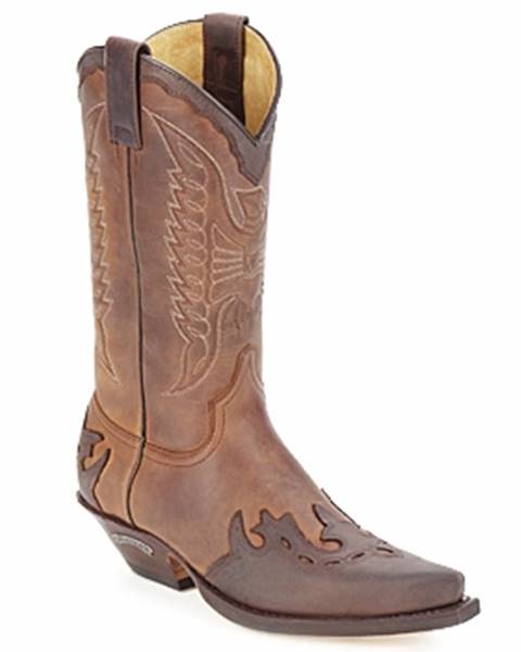 Hnedé čižmy Sendra boots