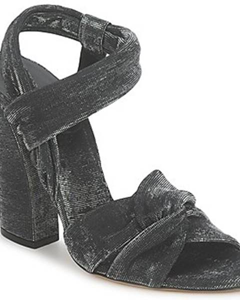 Čierne sandále Casadei